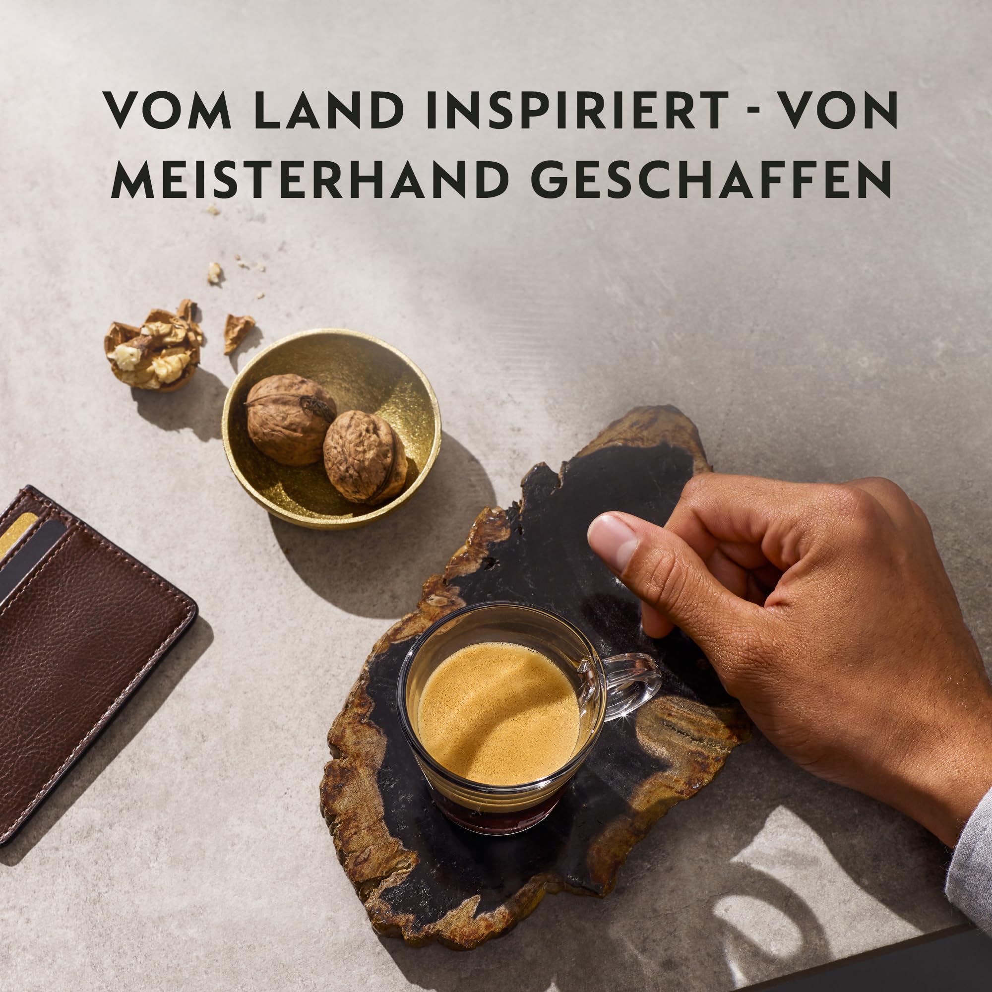 NESPRESSO ORIGINAL India 100 Kaffeekapseln | Arabica & Robusta Kaffee aus Indien, Dunkle Röstung, Intensität 11, Ideal für kräftigen Espresso & Lungo