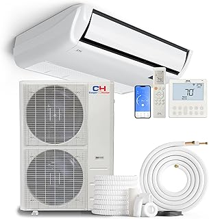 Cooper & Hunter 60,000 BTU Single Zone Ductless Mini Split AC/Heating System – Universal Floor Ceiling Air Handler – 19.8 SEER2 – Includes 25FT Installation Kit – Inverter Heat Pump – Pre-Charged
