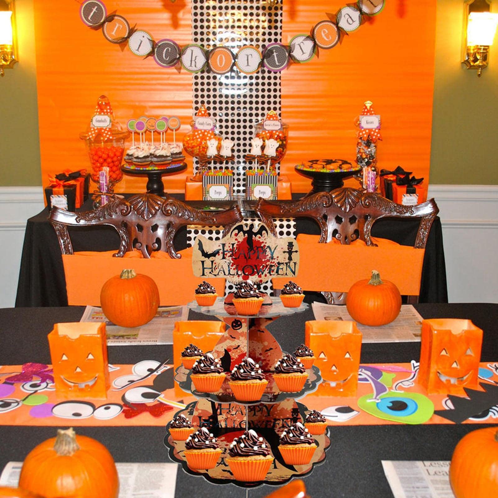 Espositore per Torta di Halloween Supporto per Torta a 3 Livelli