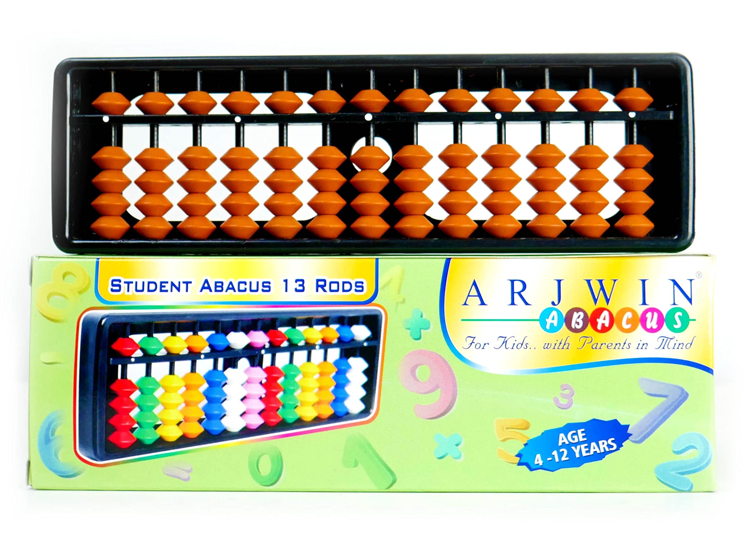 Buy ARJWIN ABACUS Abacus Kit, Brown, ?18 months and up,for Kid