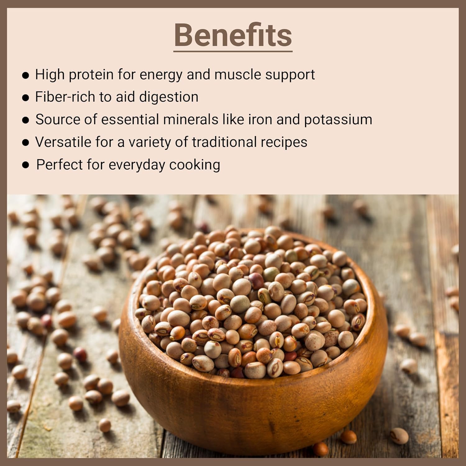 Pigeon Peas (Tuwar Whole) 1kg