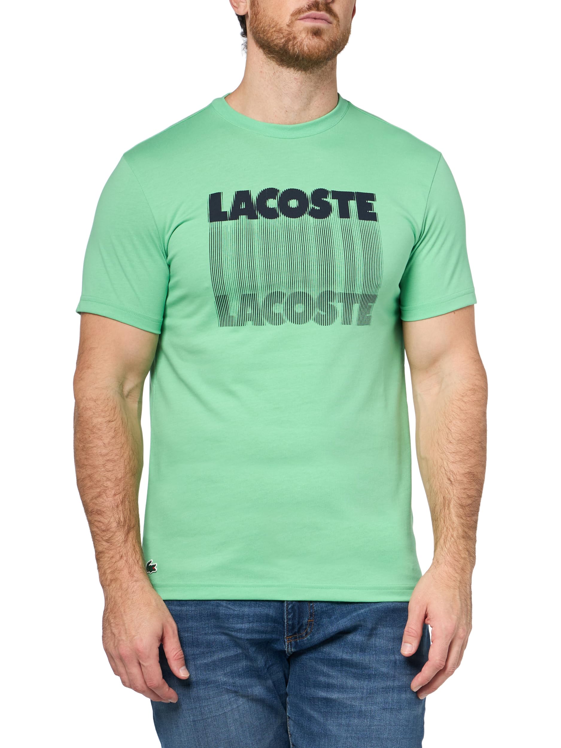 Lacoste Sport Ultra-Dry Printed Sport T-Shirt T-Shirt de Sport imprimé Ultra-Sec Homme (Lot de 1)