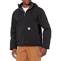 Carhartt Super Dux Relaxed Fit Sherpa Lined Active Jac, Giacca Active Uomo, Nero, L