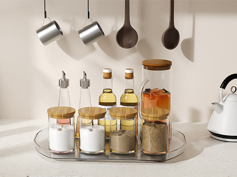 Amazon.com - Incostar 360° Rotating Lazy Susan Turntable Organizer