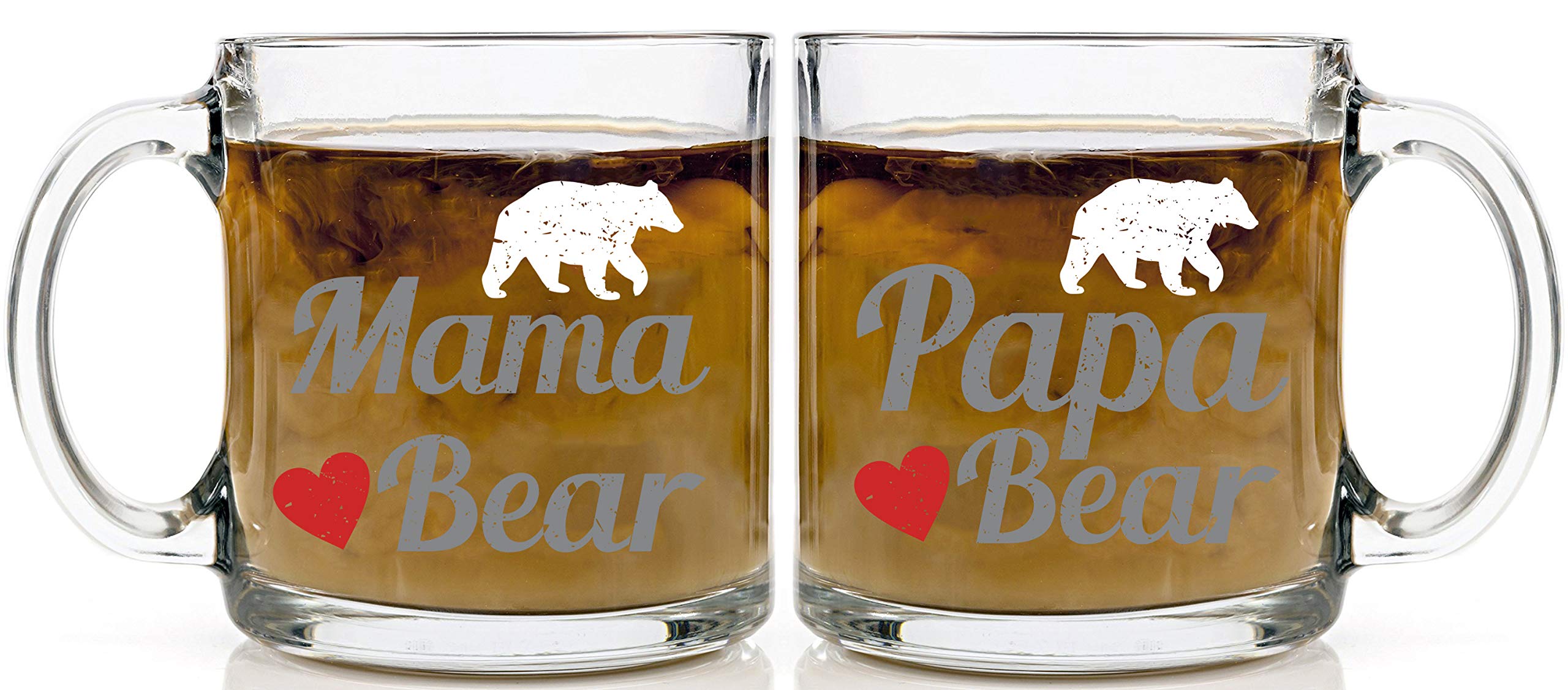 Enamel Mug Papa Bear Beer Glass Mama Bear Papa Bear Mugs His And