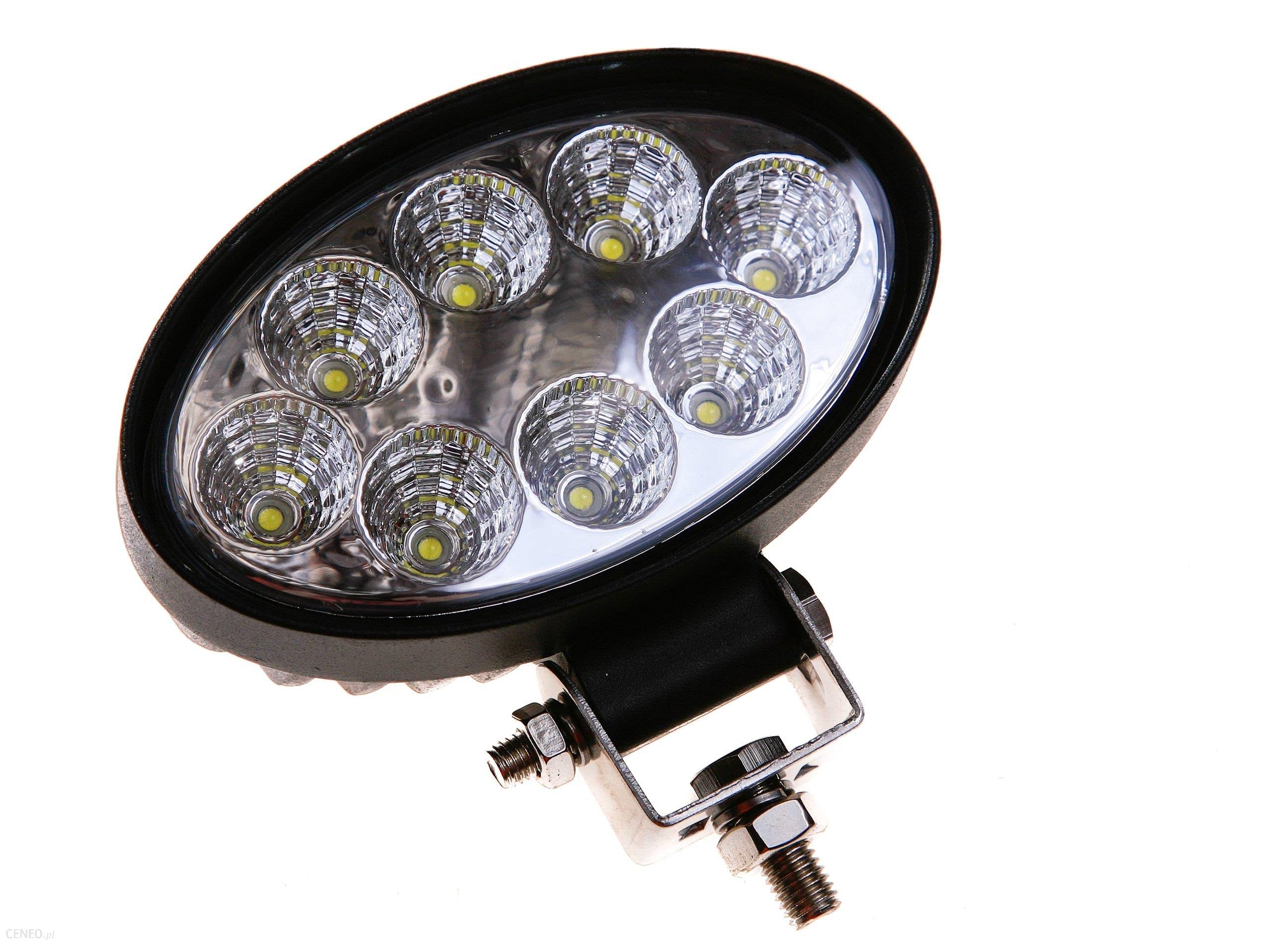 4 faros de trabajo de 19 W, 8 focos LED, IP67, ovalados, 770 lúmenes, foco de luz de emergencia de 12/24 V, alta calidad, para tractor, excavadora, cargador, todoterreno, SUV, UTV