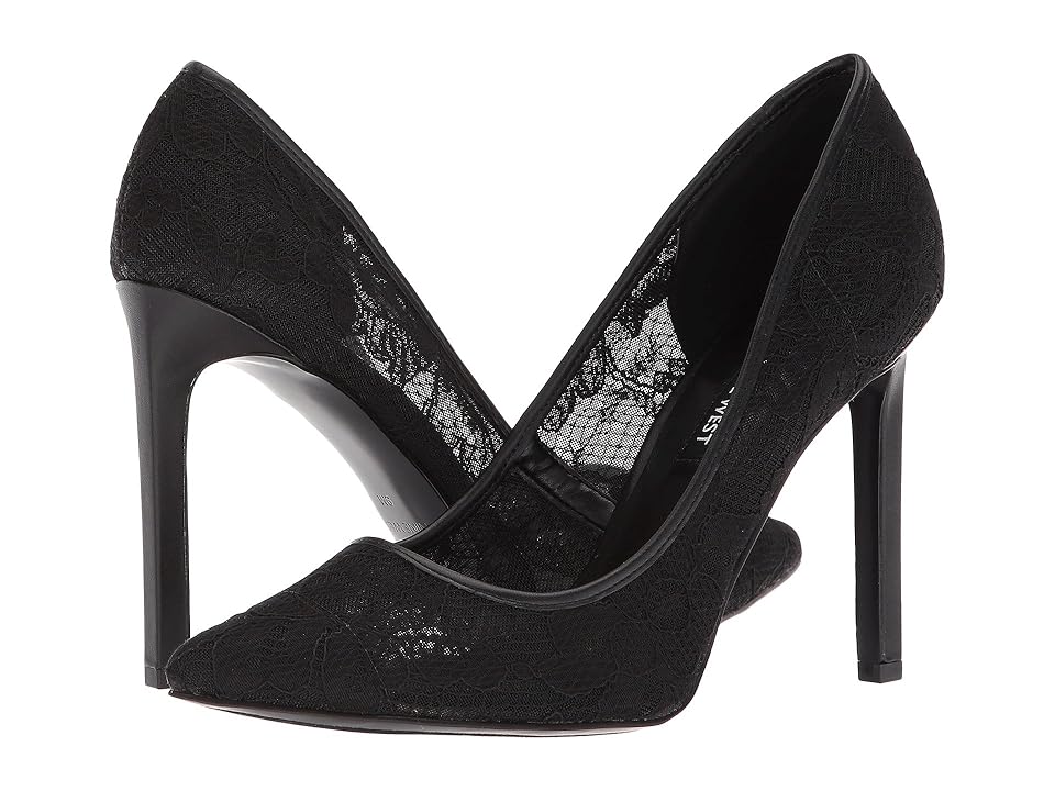 

Nine West Tatiana Pump (Black Fabric) High Heels