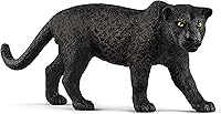 Schleich Wild Life Black Panther Figurine - Realistic Prowling Jungle Animal Toy for Kids 3+ Imaginative Play