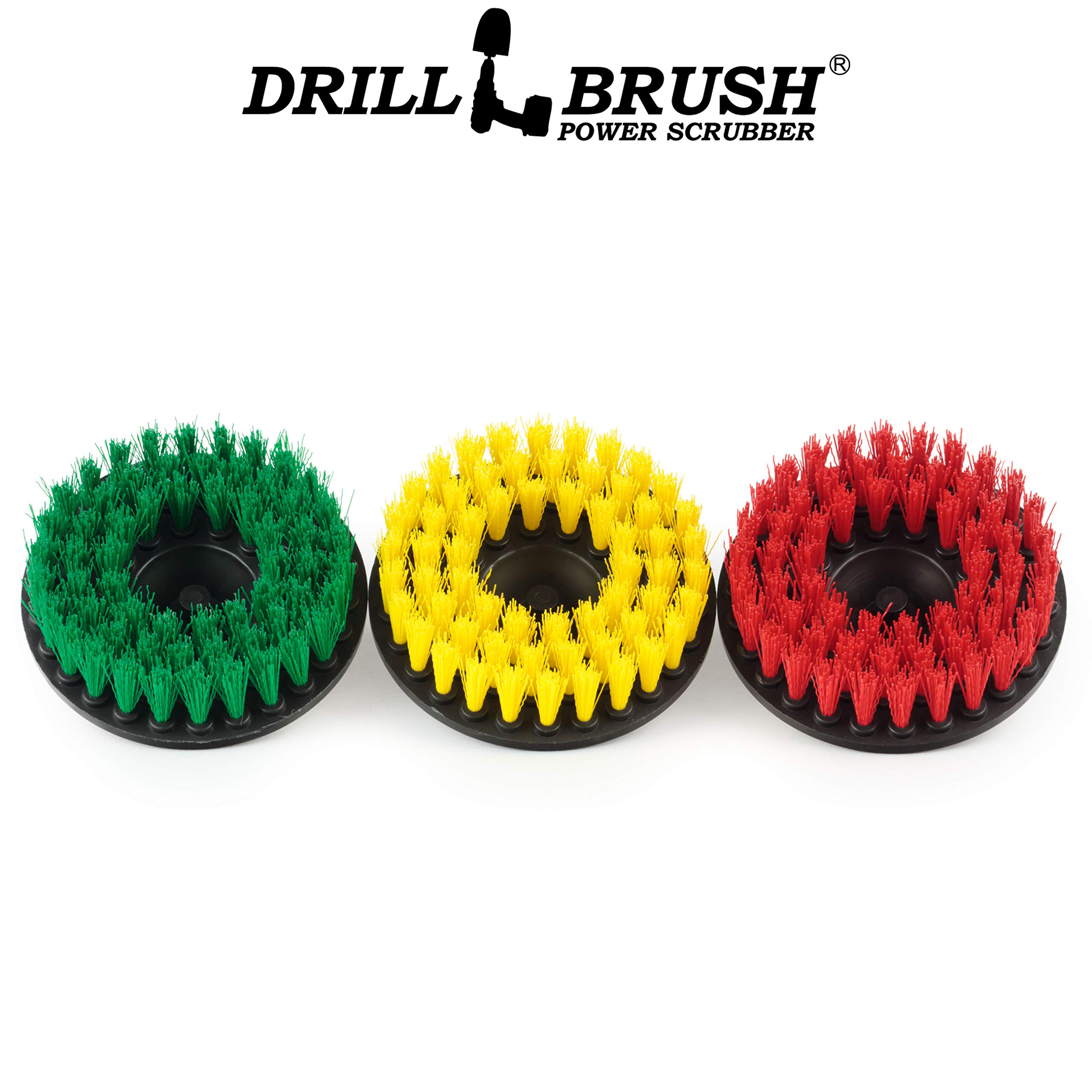 Cepillo de taladro - Accesorios de baño - Limpiador de ducha - Cepillo giratorio grande Kit de limpieza multiusos - Cepillo de cubierta - Baño de pájaros - Herramientas de cocina - espuma de jabón, 8