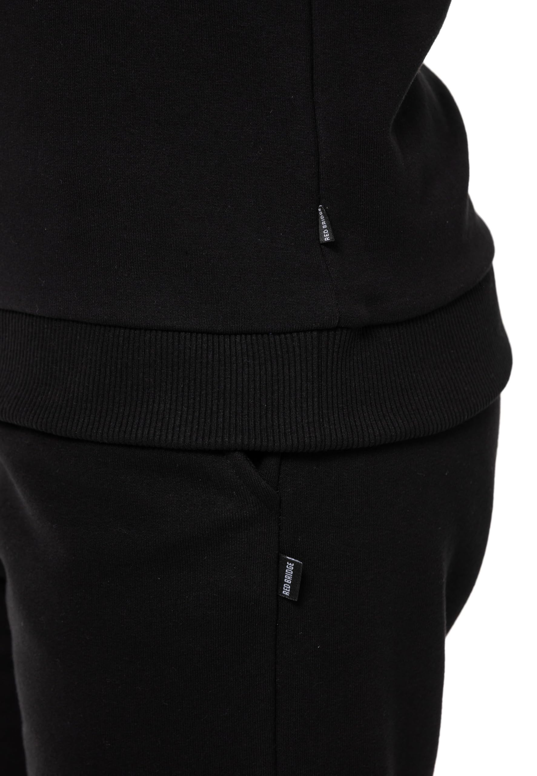 Redbridge Basic Sweatshirt Klassischer Pullover mit Rundhalsausschnitt Lässiger Stil