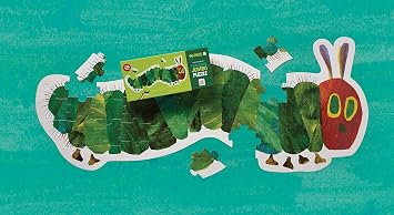 Crocodile Creek Above + Below 48-Piece Jigsaw Floor Puzzle - Fun Floor Puzzles for Kids Ages 4-8, Jumbo The Very Hungry Caterpillar