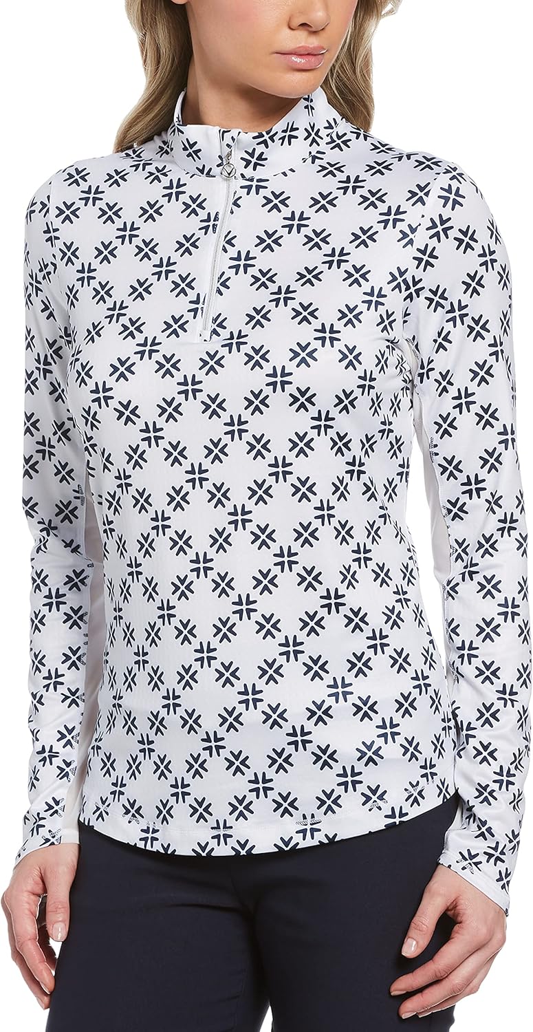 Floral Printed Sun Protection Shirt 