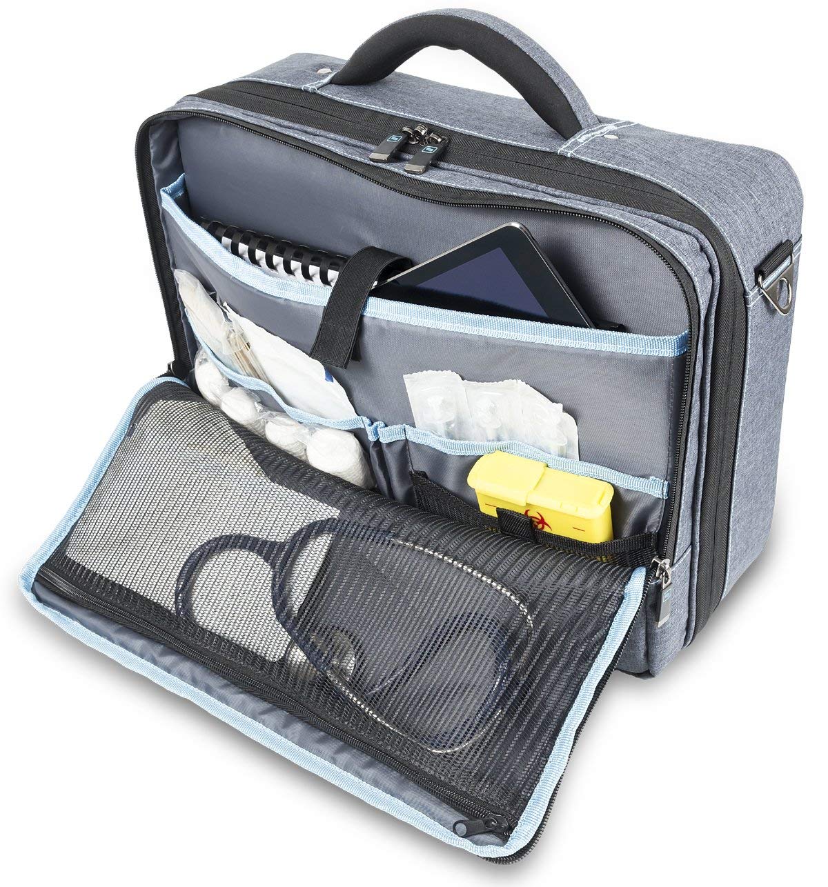 ELITE BAGS Street´S Bolsa del médico (Gris)