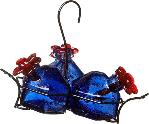 Bouquet 3 Comedero para colibríes Azul