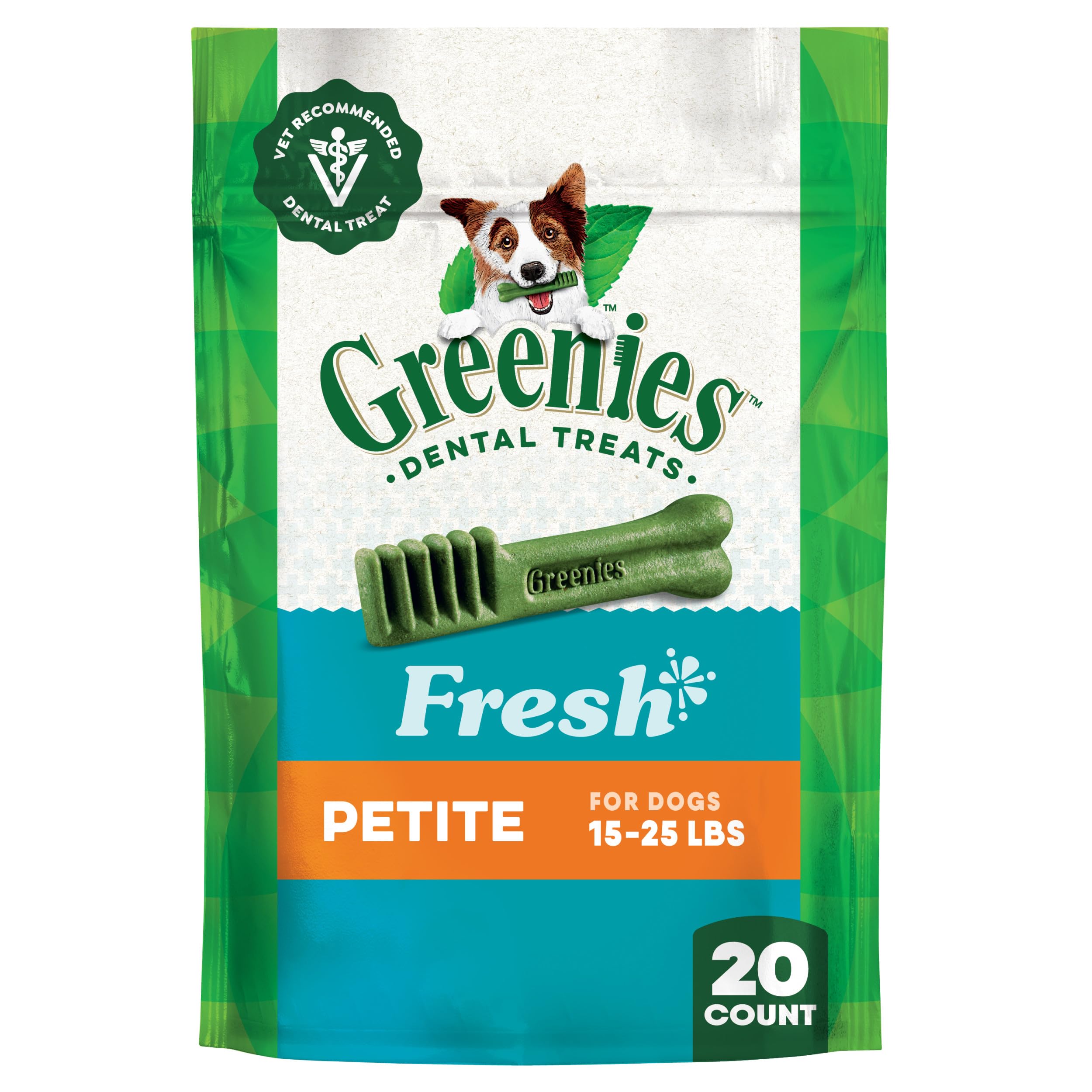 Greenies Fresh Petite Dental Dog Treats