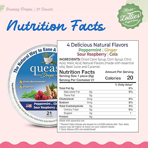 Miniatura 8 de Queasy Drops - Apoya la conciencia sobre el cáncer de mama  21 gotas  Alivio de las náuseas quemo mareo por movimiento resaca etc  Sin medicamentos