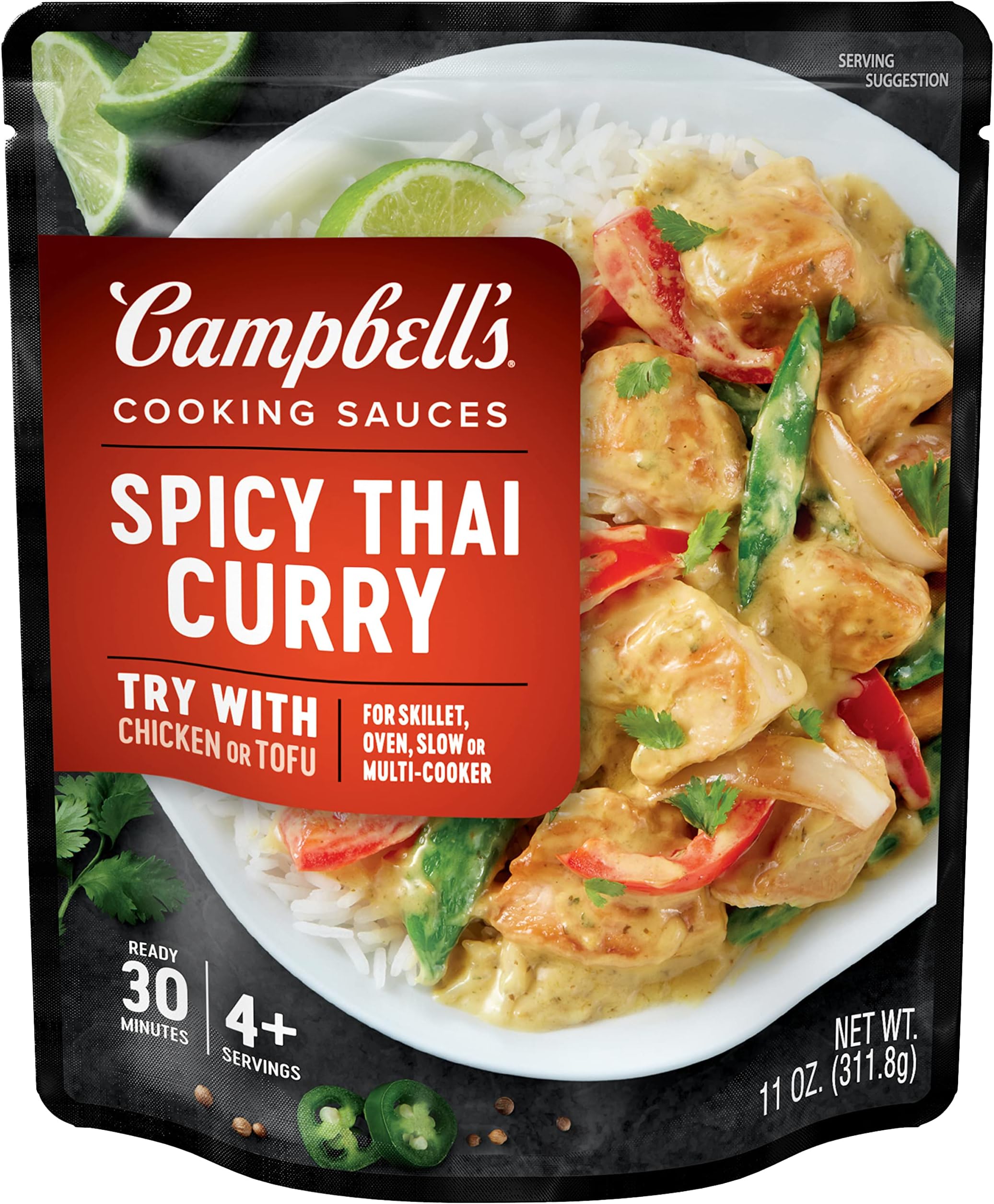 Saffron Road Lemongrass Basil Simmer Sauce, 7 oz Grocery