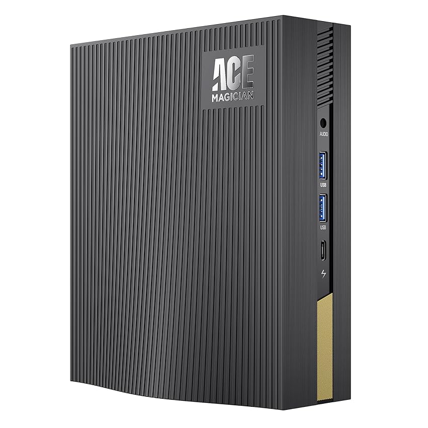 Immagine del prodotto ACEMAGICIAN AD15 Mini PC,Intel 12th 12450H【Beats I7-11390H】,Fino a 4,4 GHz (8C/12T), Mini Desktop Computer W-11,16GB DDR4 RAM 512GB M.2 2280 NVME SSD, Triplo Output 4K Typ-C,Business PC