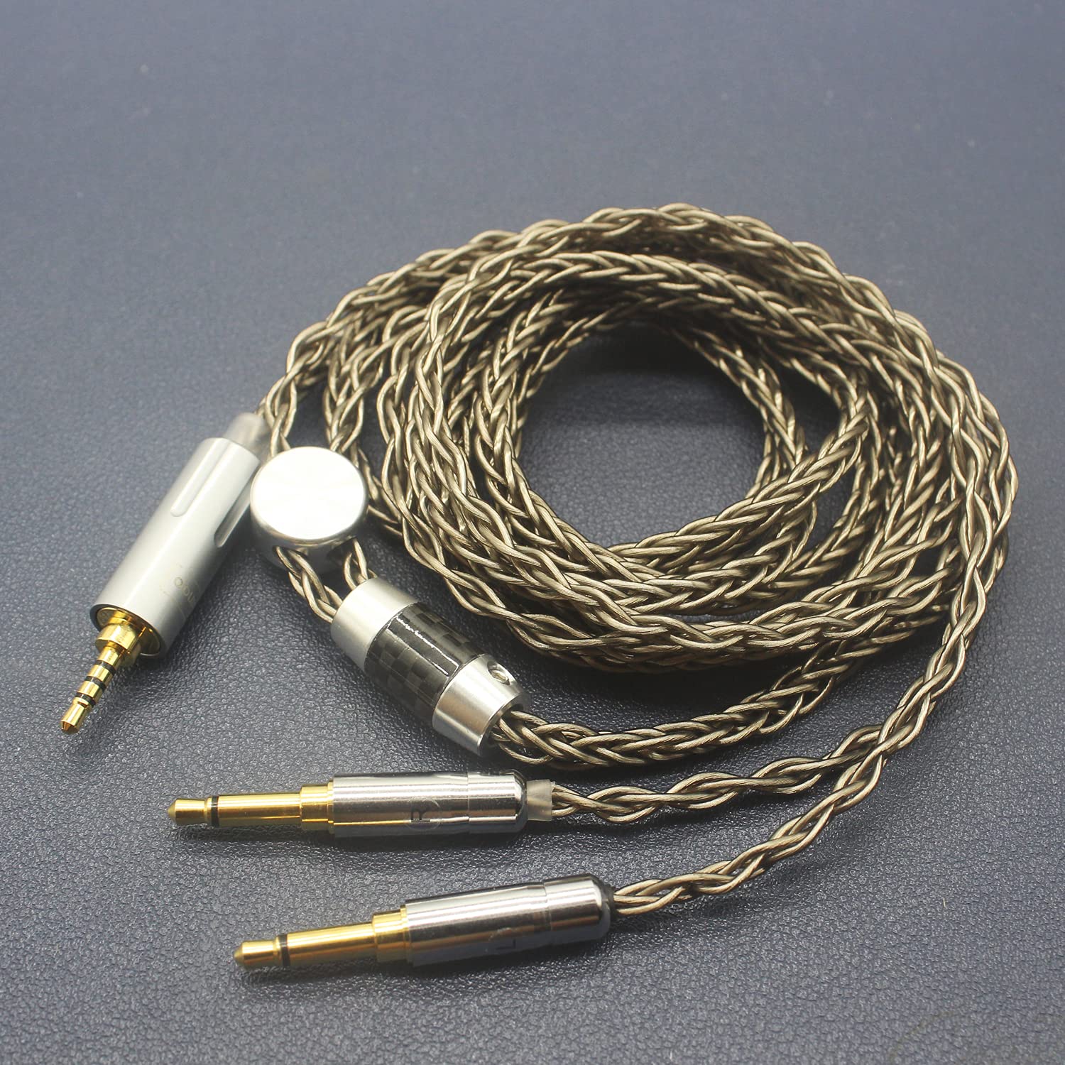 Youkamoo 2.5mm Balanced Replacement Cable Compatible with Denon AH-D600 AH-D7200 AH-D7100 AH-D9200 AH-D5200 Focal Elear Headphones