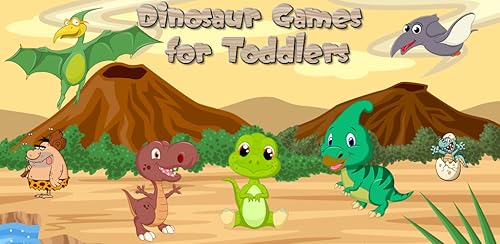 Jogo de dinossauros para crianças : parque pré-histórico ! jogos educativos