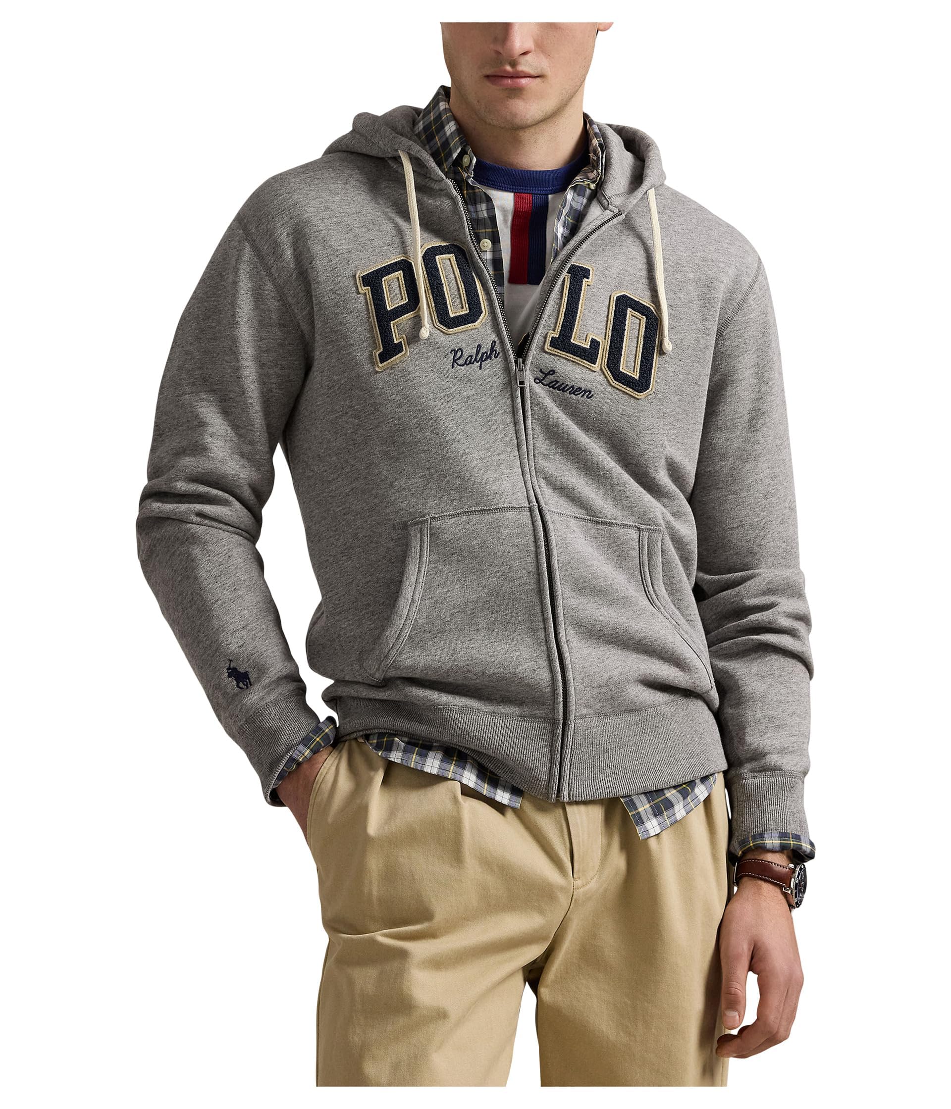 Men's Logo Fleece Full-zip Hoodie