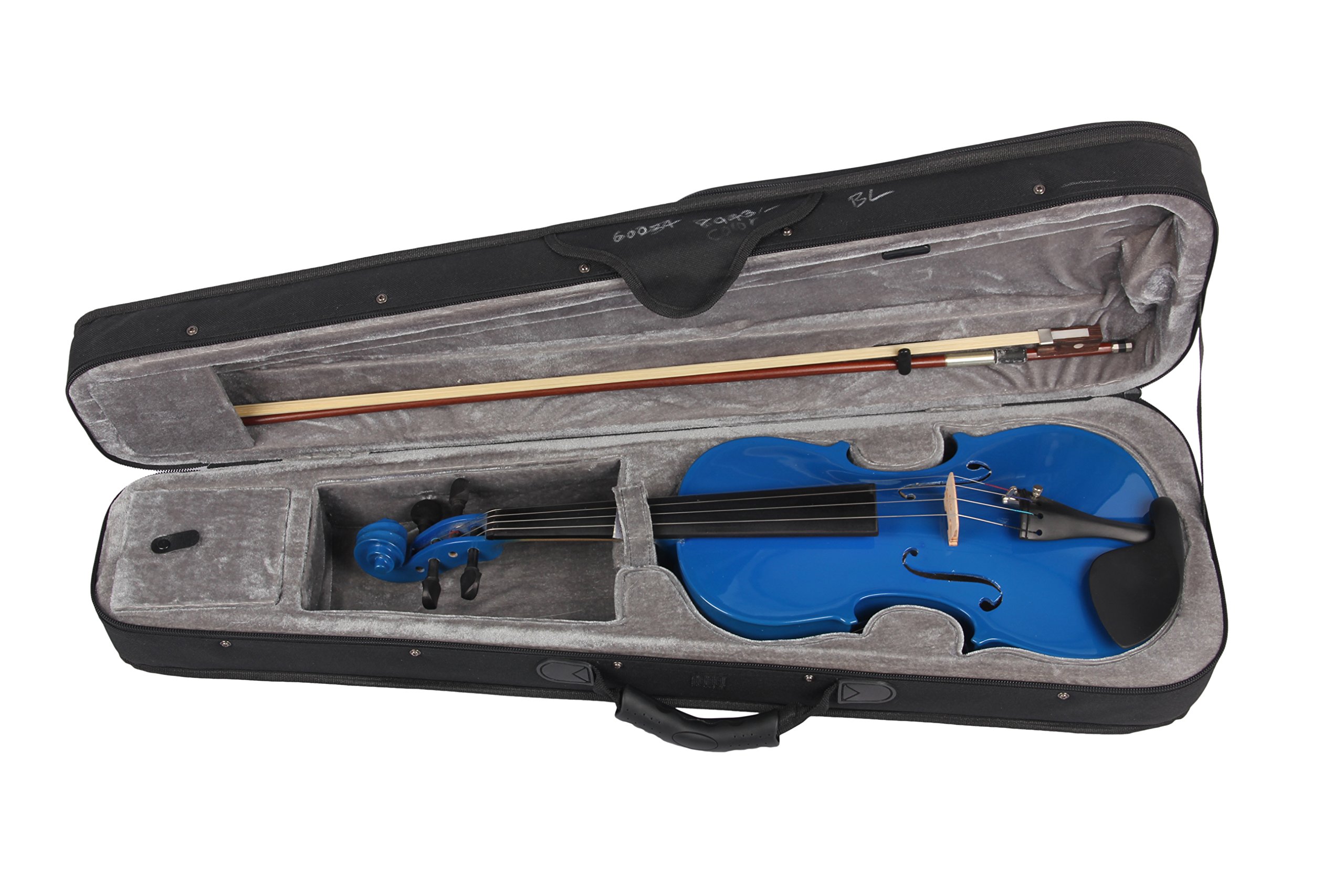 Infinity Colour Violin 4/4, Blue : Amazon.in: Musical Instruments