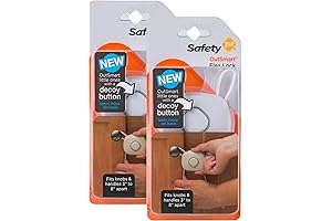 Safety 1st OutSmart® Flex Lock Childproof Door Lock | Secure Baby Door...