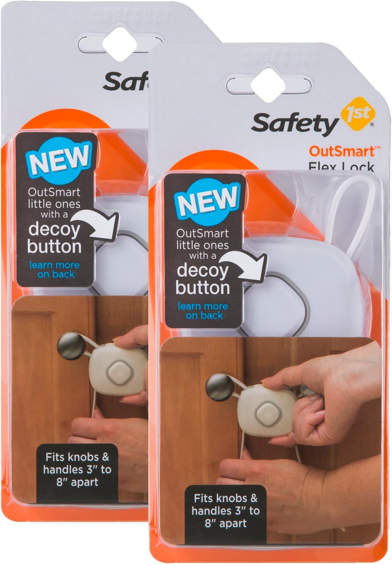 Safety 1st Adhesive Lock System, 8 Locks And 2