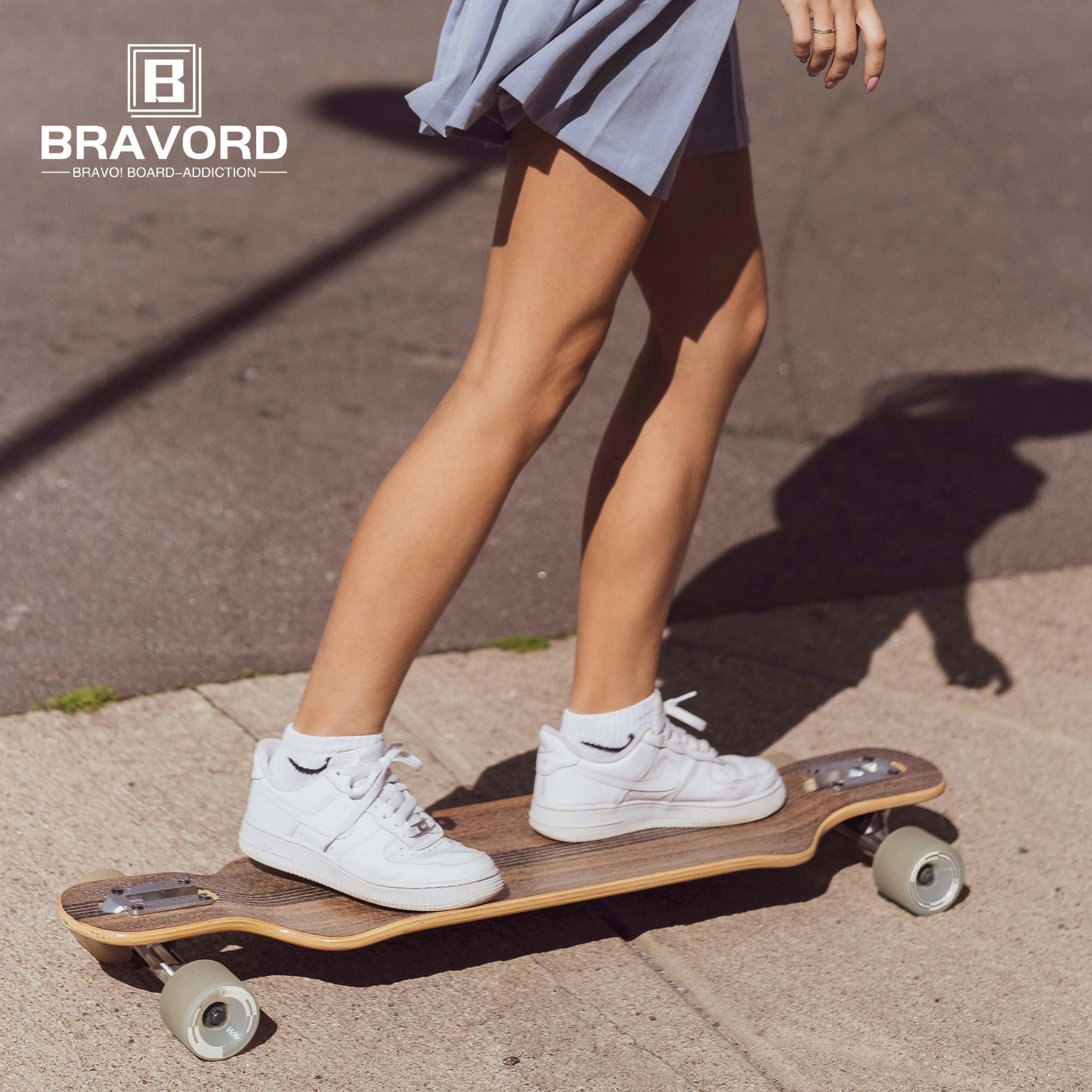 Longboard 70MM 82A Lot de 4 roues de croisière professionnelles