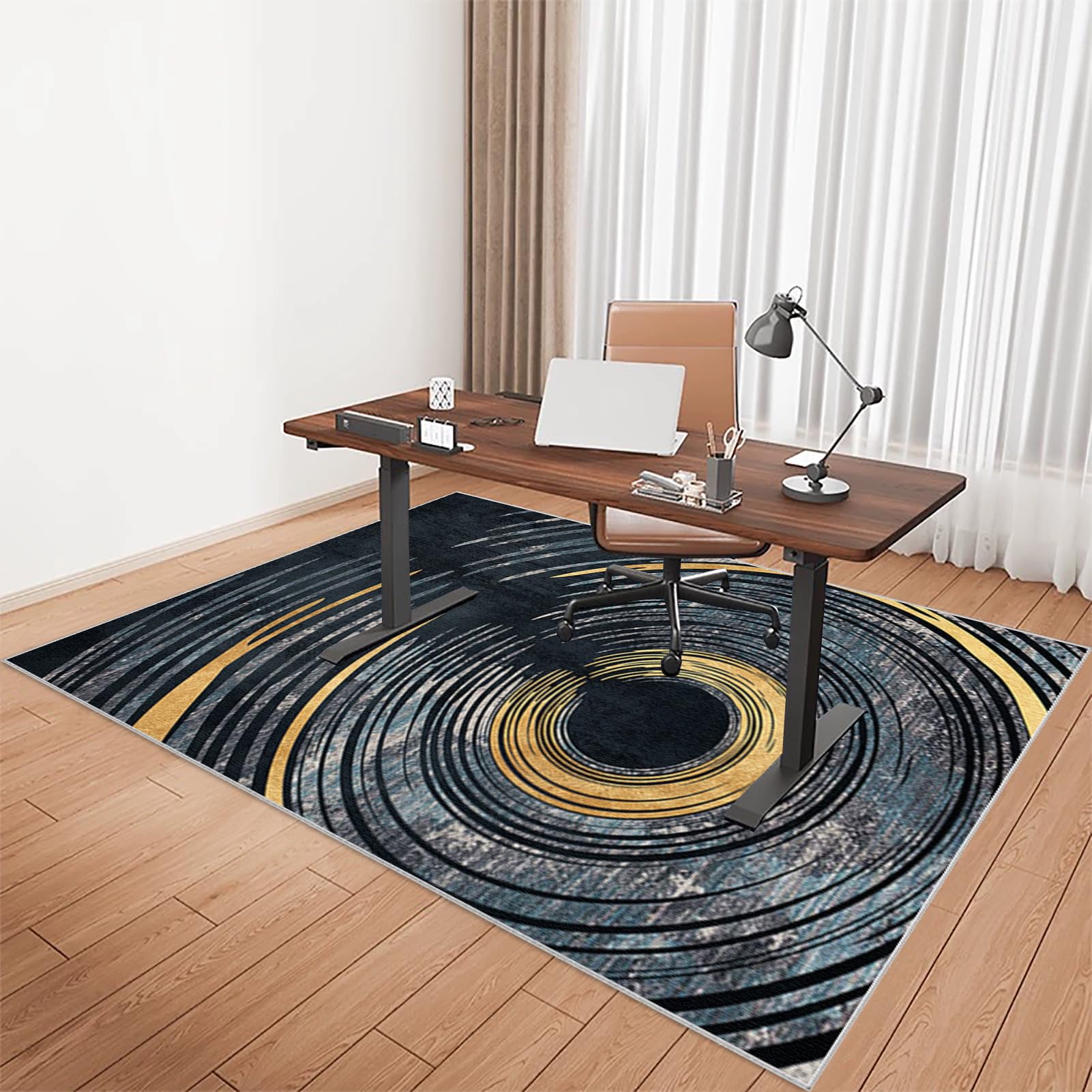 Floor Protector for Home Office 180 x 230 cm, Chair Mat for Hard Floor Office Chair Mat Desks Mats, Gaming Computer Chair Mat Multi-Purpose Floor Protectors for Rolling Chairs, Carpet Chair Mats