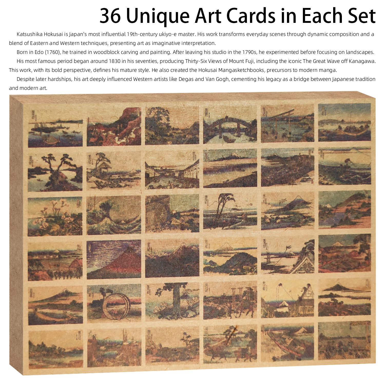 Berkin Arts 30 cartes postales d'art vintage rétro style classique européen peinture à l'huile coffret