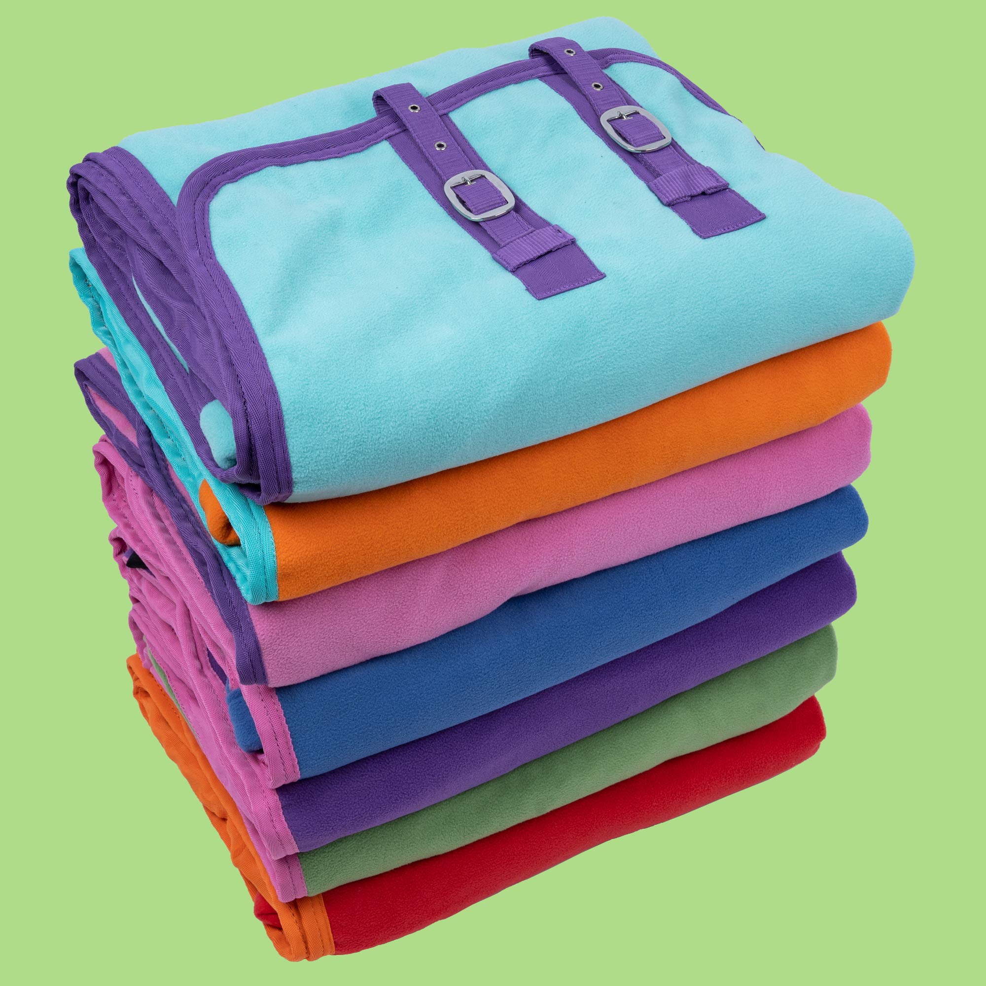 Abschwitzdecke_indira_pro_350g (155 cm, Violett 01 - Pink 01)
