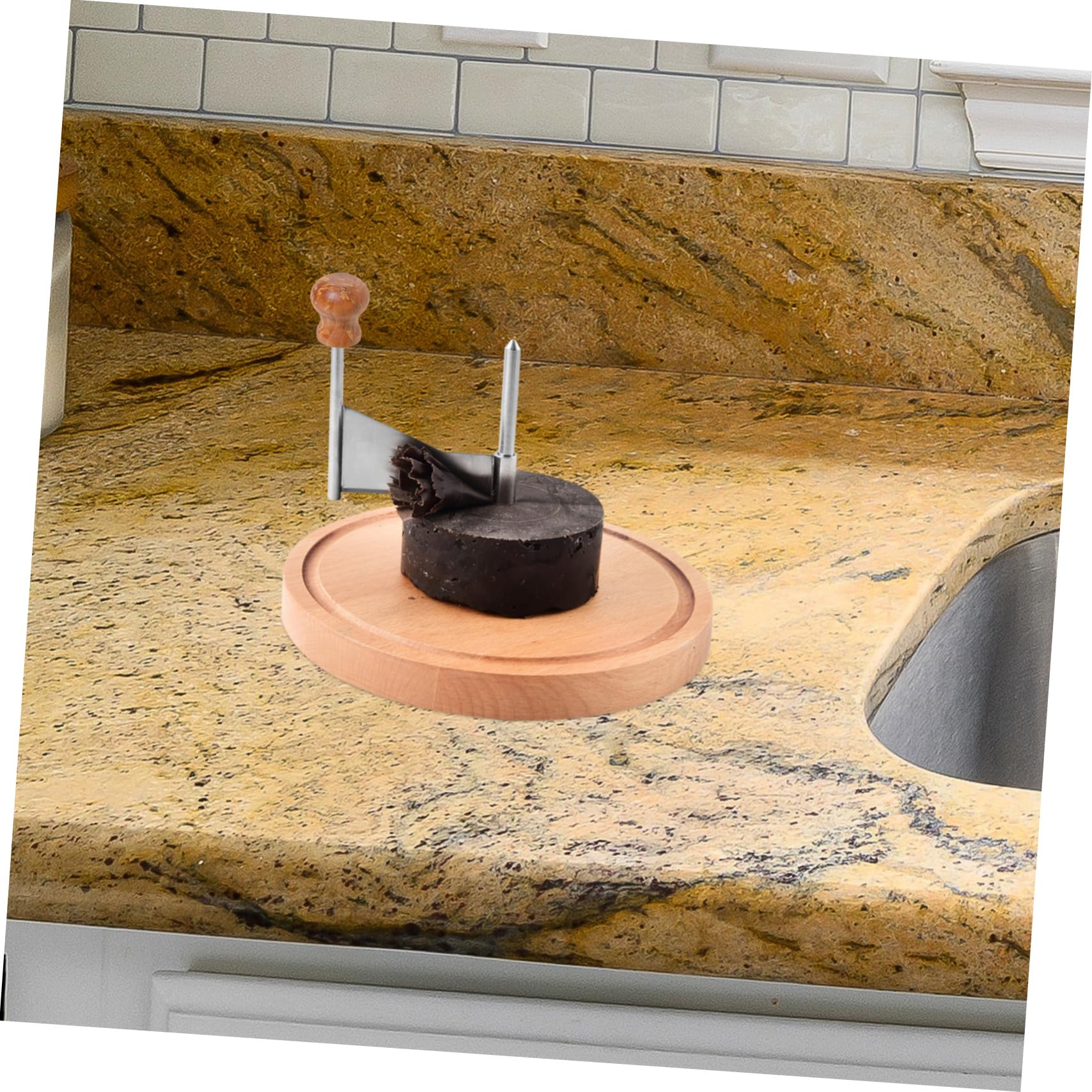 PRETYZOOM 5piezas Rallador De Manual De Inoxidable Para Cortar Rodajas Rallador Giratorio De Para Doméstico Herramienta De Cocina y Ligera