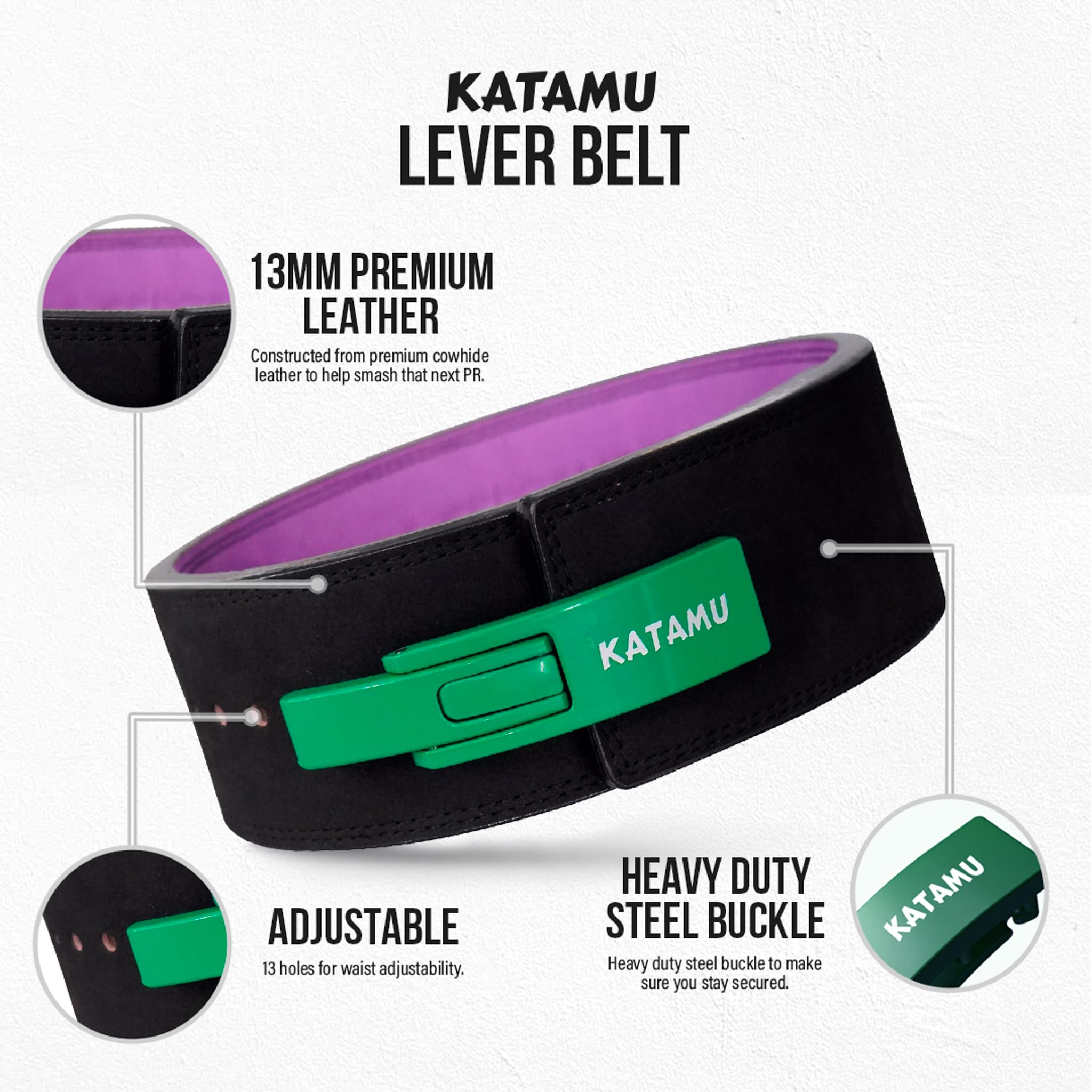 Amazon.co.jp: Katamu プレミアムレザーレバーウエイトリフティング