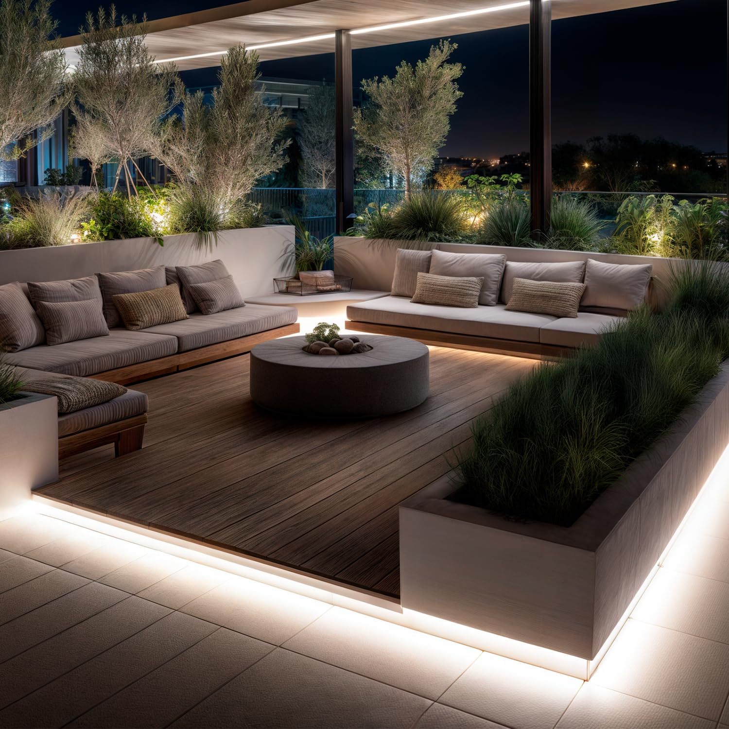 LEDKIA Tira LED Neón Regulable 220V BOBINA 50m Blanco Neutro Circular 360 9