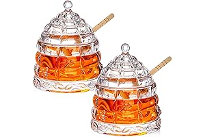 Hacaroa Glass Honey Jar: The Perfect Way To Store Your Sweet Delights