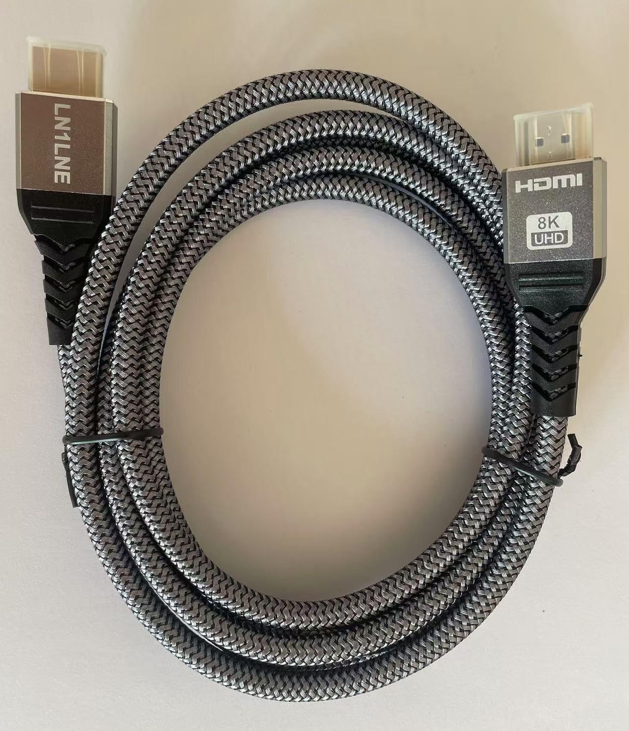 LN1LNE Cavo da HDMI a HDMI 2.1 2 m, 8K60Hz 4K120Hz Ultra HD e 48Gbps ad alta velocità Earc Hdmi 2.1 cavi/cavo supporta HDR10 HDCP 2.2/2.3 e compatibile con dispositivi HDMI PS5/TV/HDTV/PC/X-box, ecc