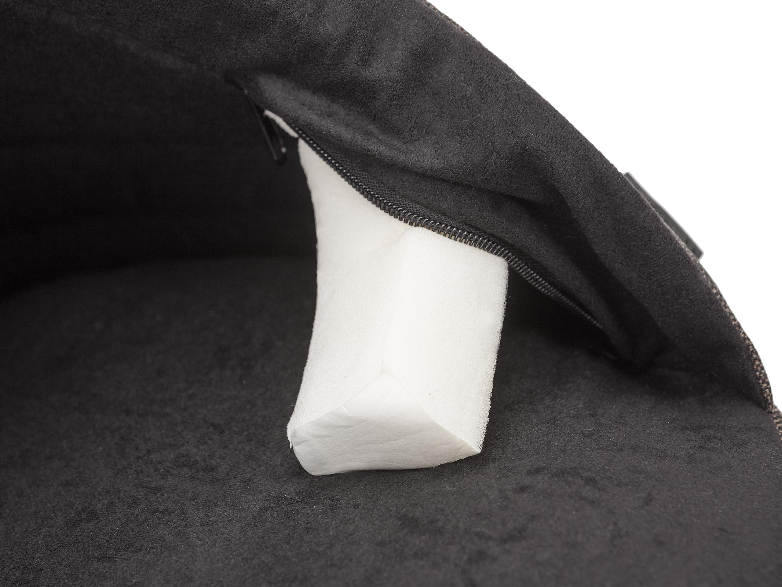 PillowPrim Legowisko dla Psa, Sofa, Poduszka, Buda, Kosz, Kanapa, Miejsce Odpoczynku dla Zwierząt Domowych, Brązowa, R2: 90 x 60 cm