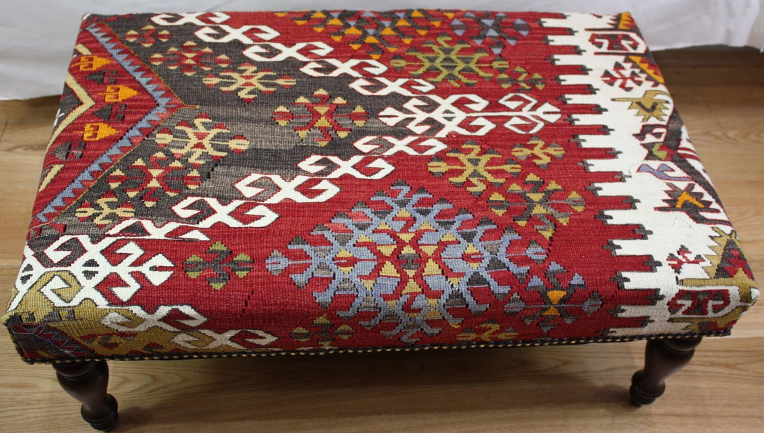 Kilim Coffee table Stool Size 90 X 60 cm Code R5215 Amazon.co.uk