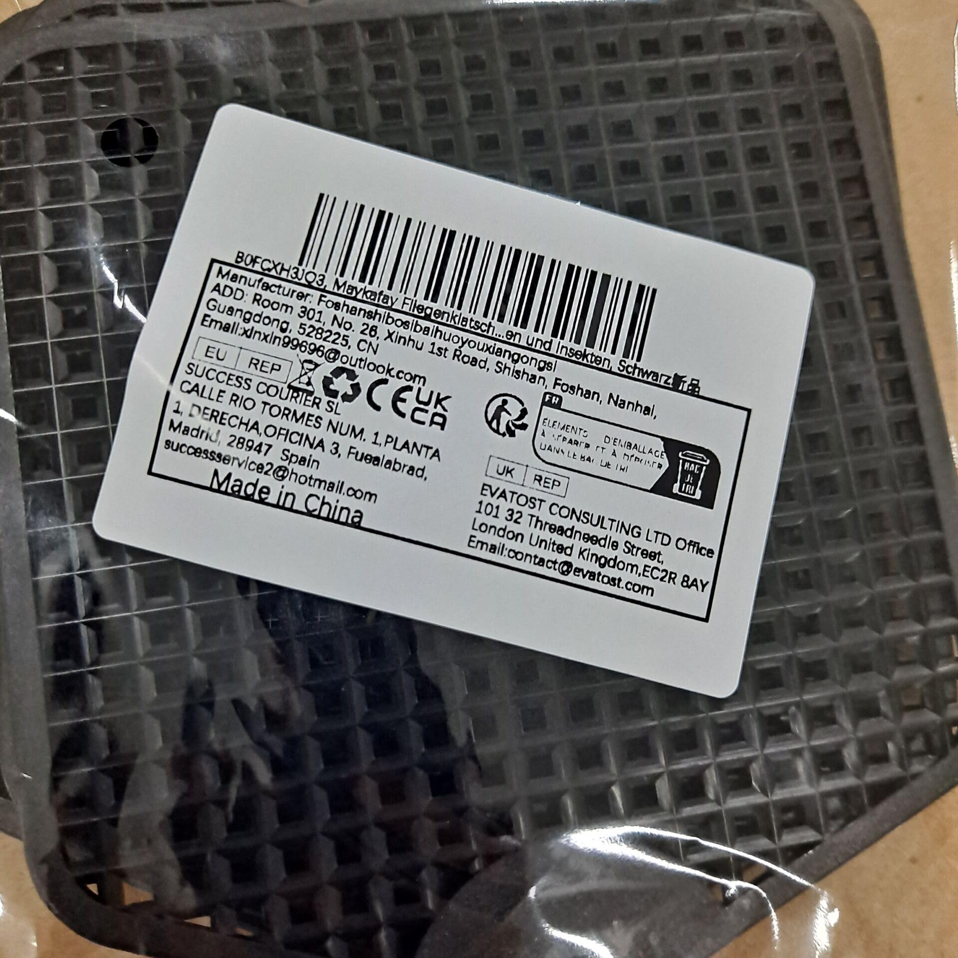 Paletta Mosche, 3 pezzi Paletta Scacciamosche Estensibile, Asta in Acciaio Inox, Allungabile Fino a 74 cm, Nero