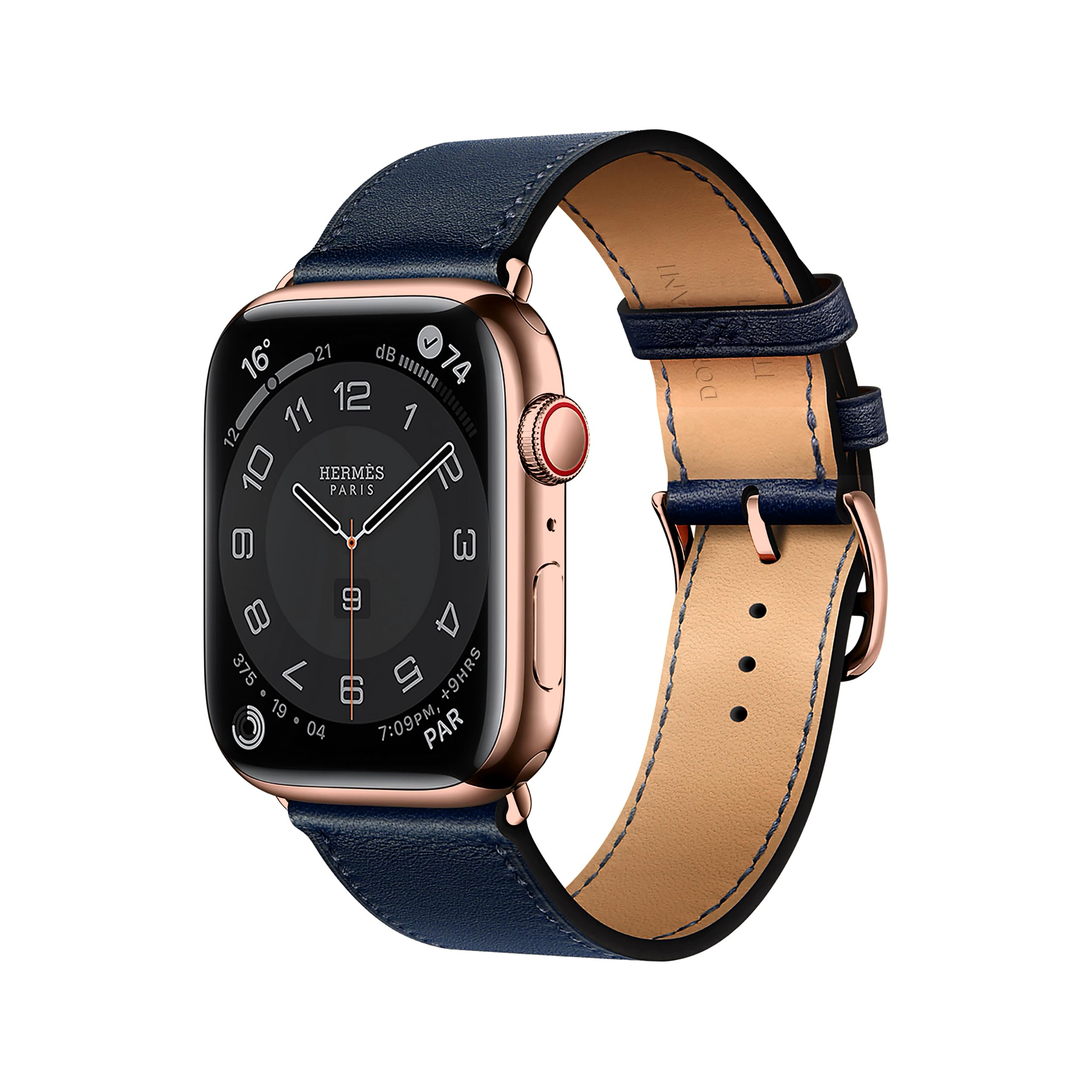 Bleu foncé | Or rose