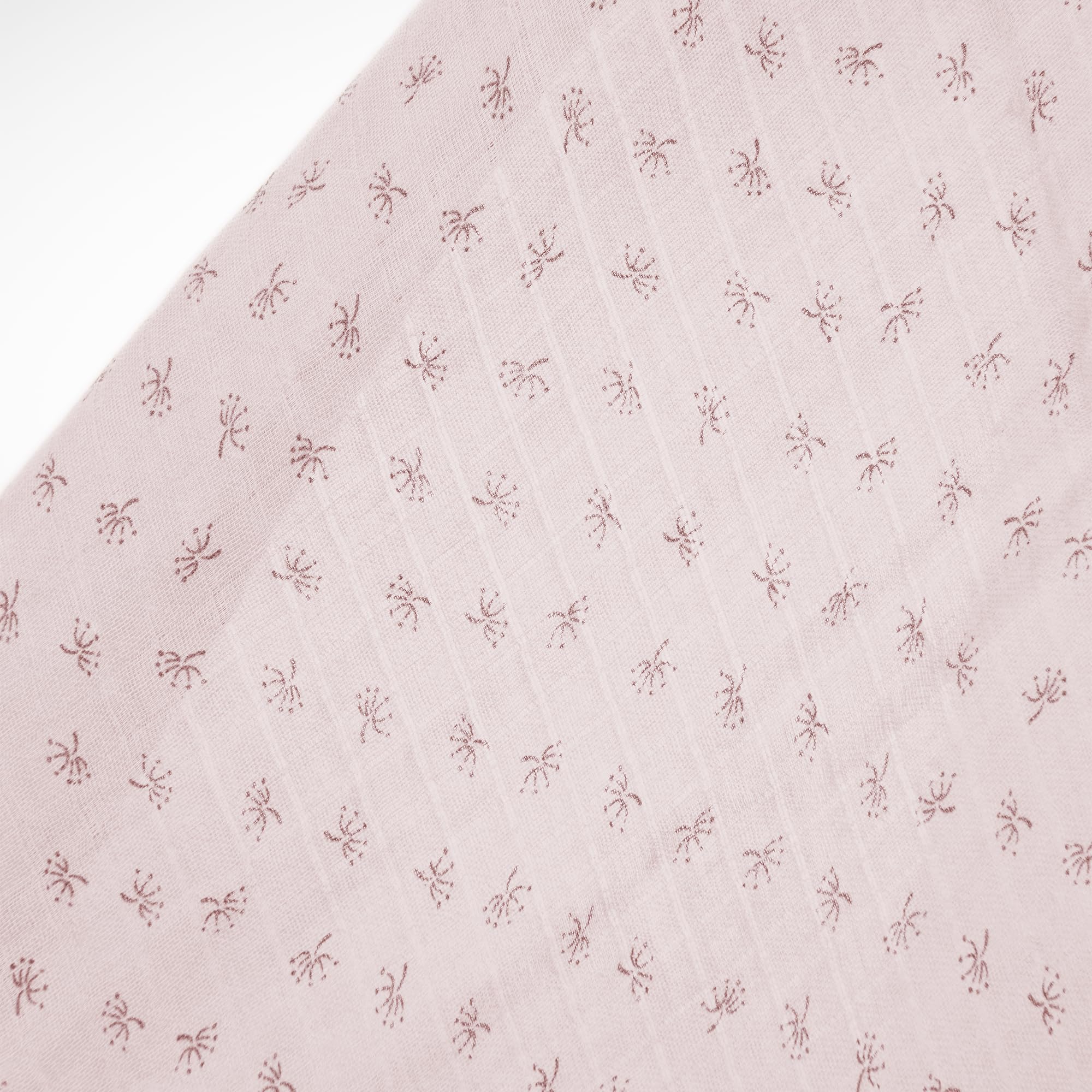 roba Set di 2 Copertine per Allattamento, Mussola di Cotone 100% Biologico, 120 x 120 cm, Traspirante e Lavabile, Materiali Puri ed Ecosostenibili, Rosa