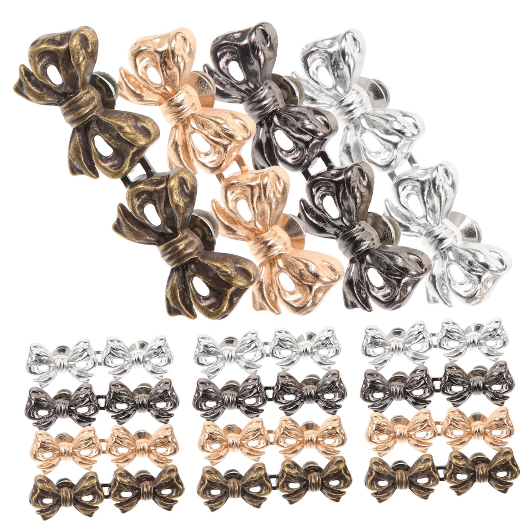 ARTIBETTER 5 Series Extensores De Cintura De Botones Ajustables Clip De Seguridad Jeans Usar Compatible Con Ropa De Mujer 16 Piezas X 5