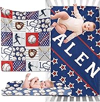 Vista 11 de Juego de ropa de cama personalizado para cuna de bebé, juego de 3 piezas para cuna de bebé, diseño de bolas y arco iris, cómoda manta de bebé