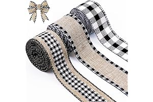 Farmhouse Christmas 3-Roll Ribbon