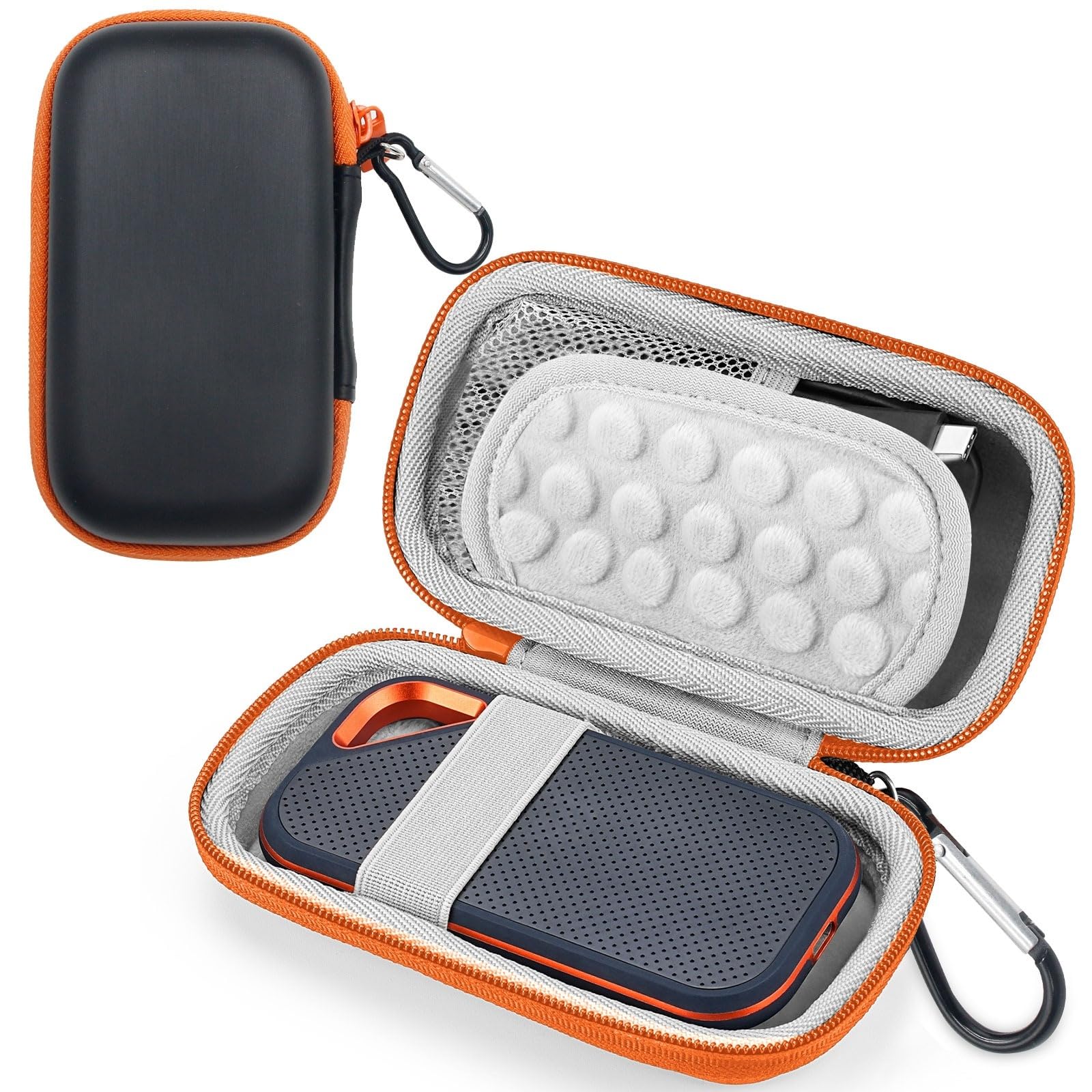 Custodia per SanDisk, SanDisk Extreme Pro/Extreme Portable External – Custodia rigida da viaggio per unità esterne (Gray)