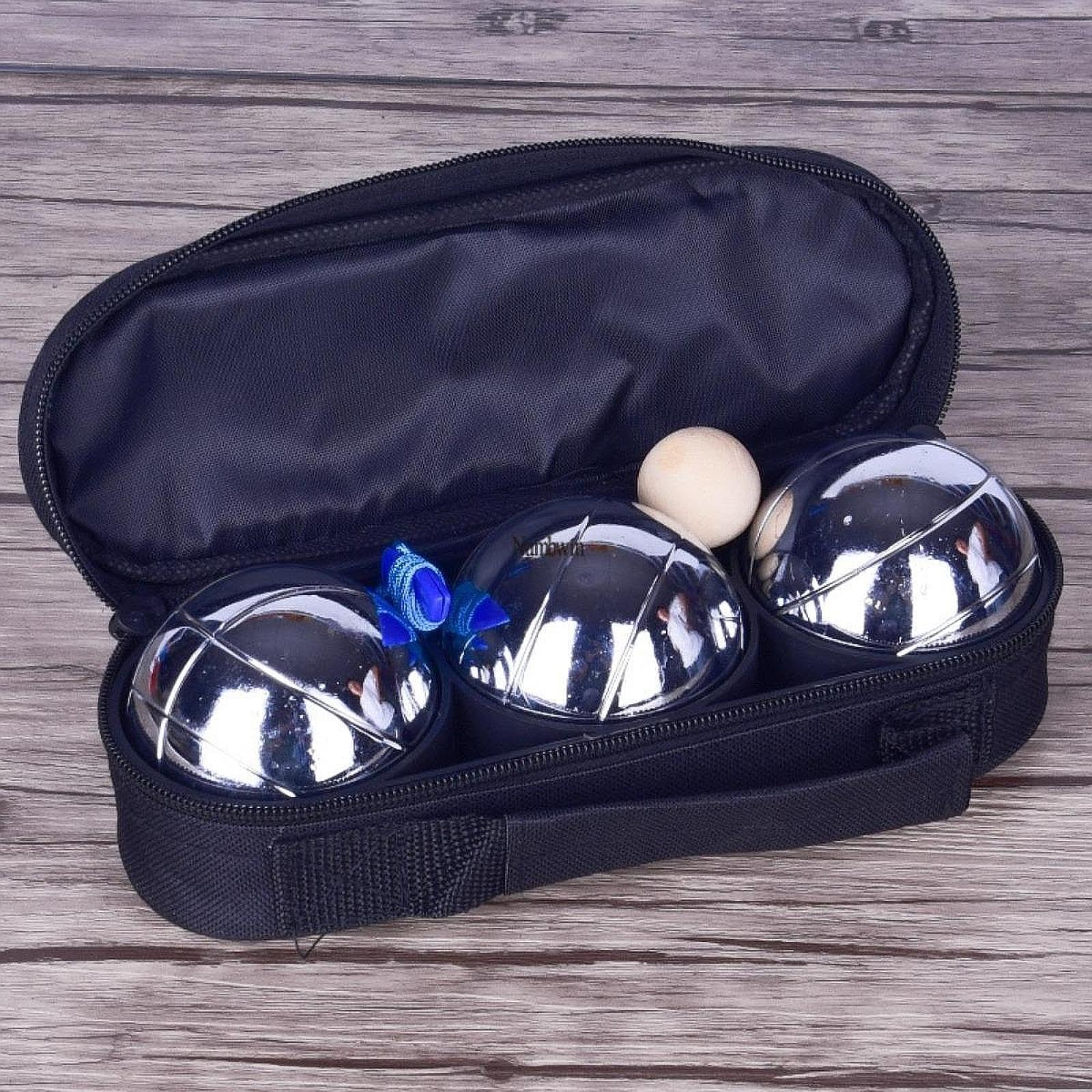 Juego de de 8 Piezas, Aire Libre para Todas Las Edades, Juego de Bochas para Jardín, Divertido, Juego de Habilidad en Equipo