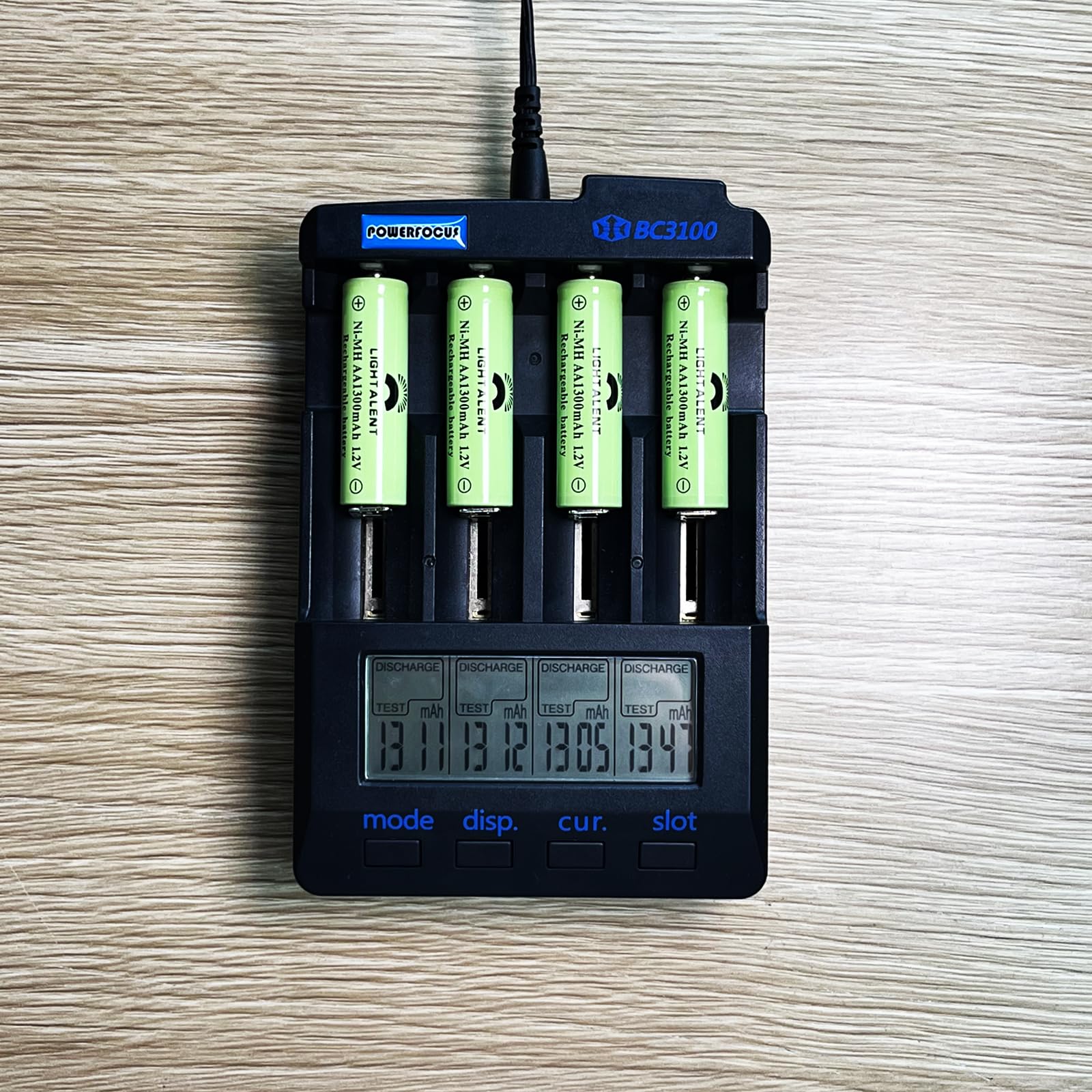 Lightalent Ni-MH - Baterías recargables AA de doble A de alta capacidad de 1,2 V precargadas para jardinería de jardín, luces solares al aire última intervensión, cadena de luces, luces de camino