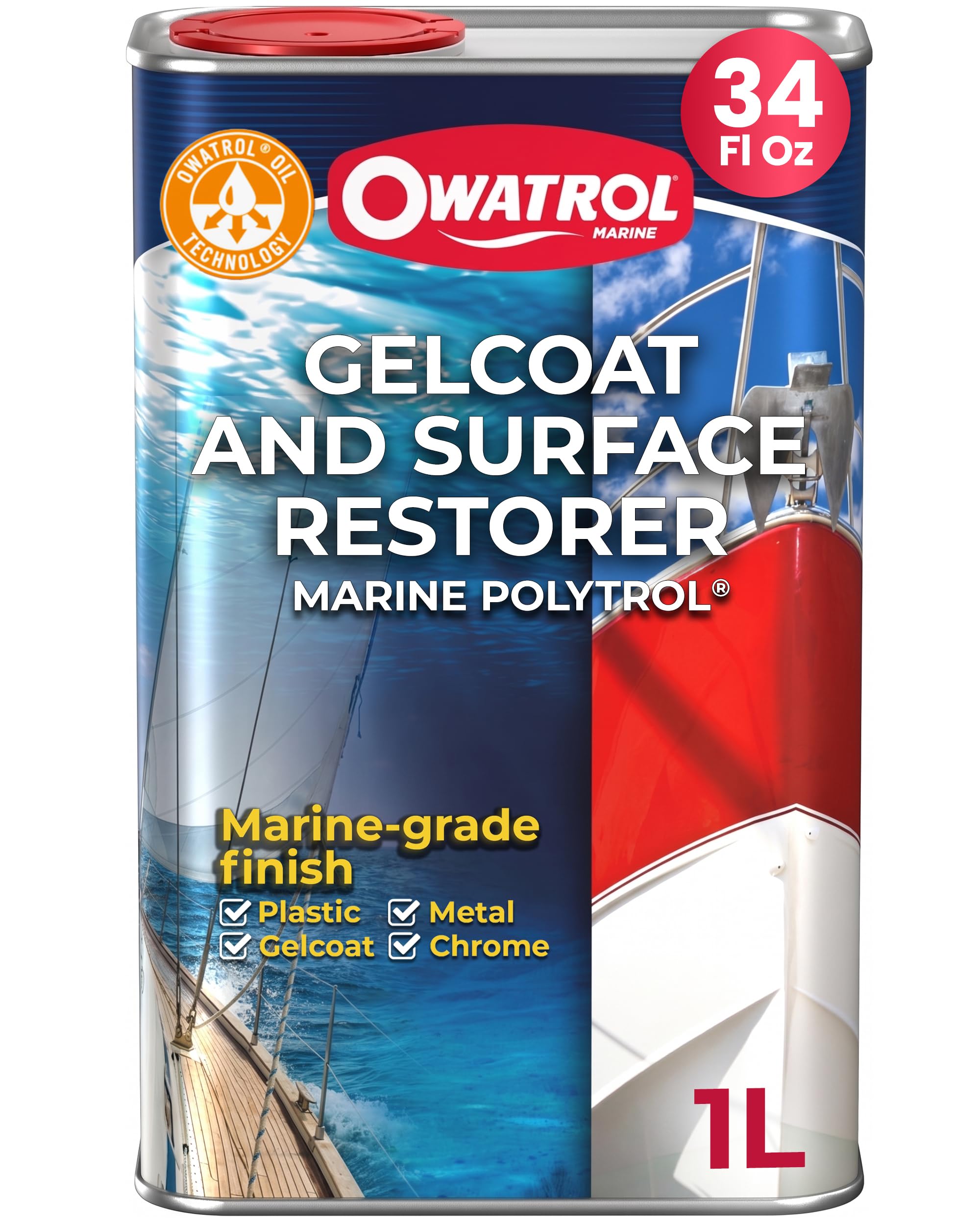 Polytrol - Gelcoat rinnovatore marine - 1 l