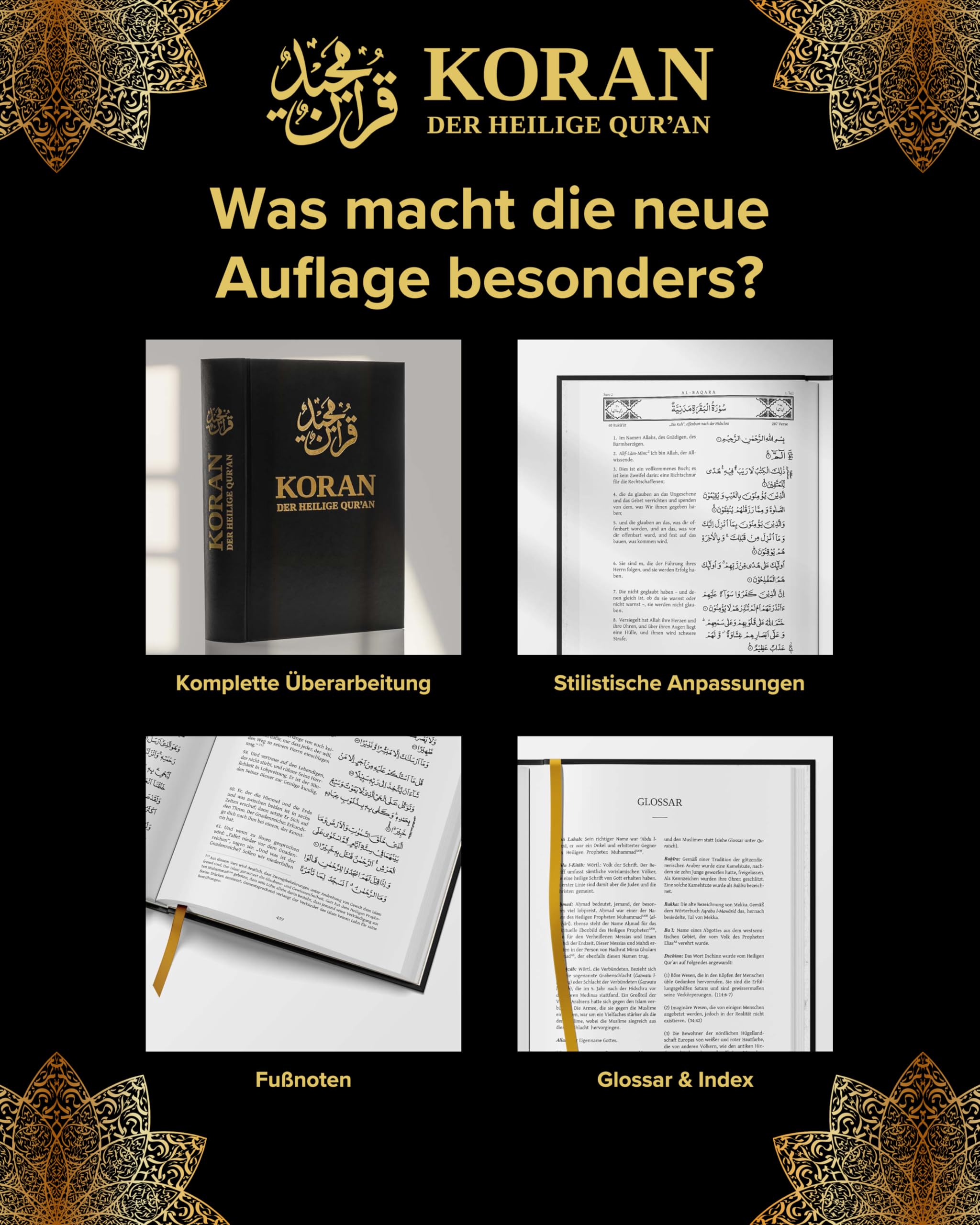 Der Heilige Koran Arabisch/Deutsch